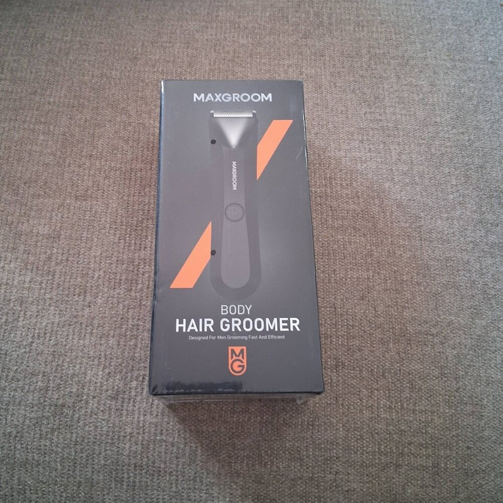 MAXGROOM Body Hair Trimmer for Men, IPX7 Waterproof Pubic & Groin Hair Trimmer